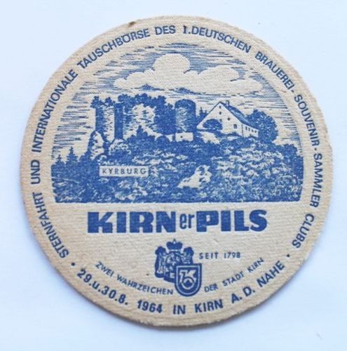 Bierdeckel kirner pils - bierdeckel,
