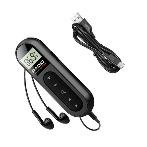 Tragbares taschenradio mit - tragbares,