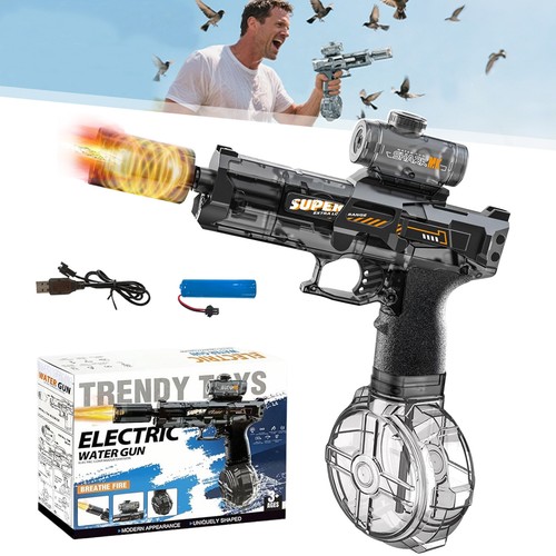 Motorized water gun - motorized,