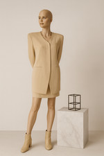 ✨Rena Lange Couture 90er Kostüm Gr. 38 – Seide – Jacke Rock Tunika – Vintage