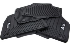 Original Gummimatten für Audi A3 8V Sportback Limousine Fußmatten RS3 S3 Matte