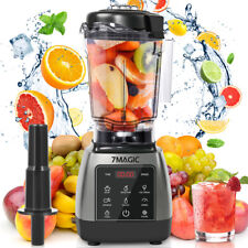 7MAGIC 2000W Standmixer Multifunktionsmixer 2L Hochleistungsmixer LED-Anzeige