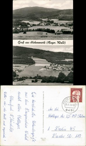 Ansichtskarte hohenwarth - ansichtskarte,