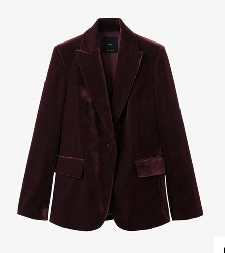 Mango samtblazer blazer - blazer, combi