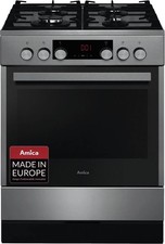 Amica Herd Freistehend SHEG 914 121 E Fine Design Gas-Kochfeld Elektro-. B Ware