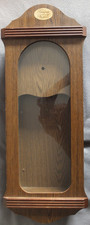 Gehäuse für Wand/ Pendeluhren gebr. Holz/Glas 66x23x8