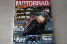 1) Motorrad 23/1981 - Suzuki GSX 1100 Moko mit 10 - Moto Guzzi Le Mans 1000 Gaw