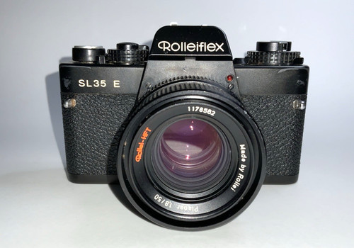Rolleiflex black mit - sl, e