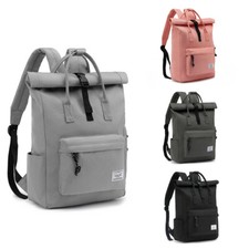 MoFut Fahrradrucksack RollTop Rucksack Herren Damen 40L Backpack Wasserabweisend