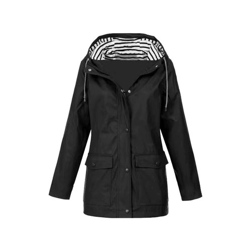 Damen kapuzenjacke regenmantel - kapuzenjacke,