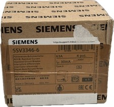 Siemens 5SV3346-6 FI-Schutzschalter, 4-polig, Typ A 63A