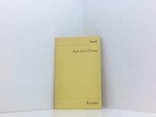 Aus dem Diwan (Reclams