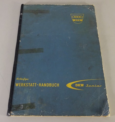 Vorläufiges werkstatthandbuch - vorläufiges,