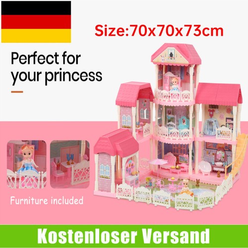 Puppenhaus miniatur mit - puppenhaus,