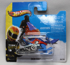 Ho4076, Hot Wheels 2013 Snow Ride Schneemobil OVP ist ZU! 1:64 Short Card