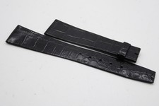 Omega Vintage Kroko Lederarmband 19mm