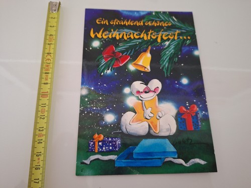 Weihnachtskarte diddl - weihnachtskarte,
