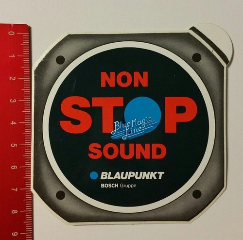 Aufkleber sticker blaupunkt - aufkleber/sticker:,