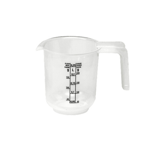 Messbecher 25l eurohome - messbecher, 0,25l
