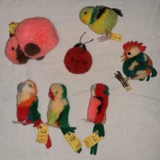 Alte steiff wollminiaturen - alte,