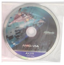 original ASRock Mainboard Treiber CD DVD K7VM3 *18 Windows 7 Vista Win XP