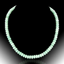 BAILYSBEADS prunkvolle hellgrün Chrysopras-Kette Halskette Collier neu Ce33