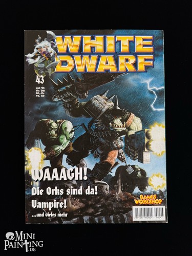 Warhammer white dwarf magazin - warhammer,