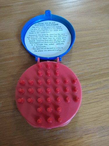 Vintage pocket solitaire spiel - vintage,