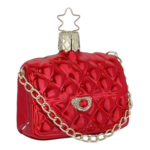 Rote clutch 6cm inge glas - clutch,