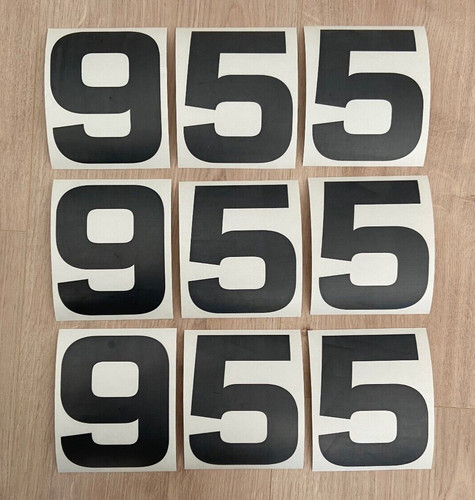 Stück startnummern zahlen - 9,