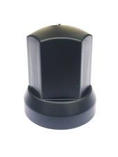 60x Radmutterkappen Ø32 mm Schwarz Radmutterabdeckung Radmutterschutz Kappe LKW