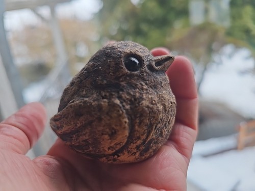 Worpswede keramik vogel figur - vogel,