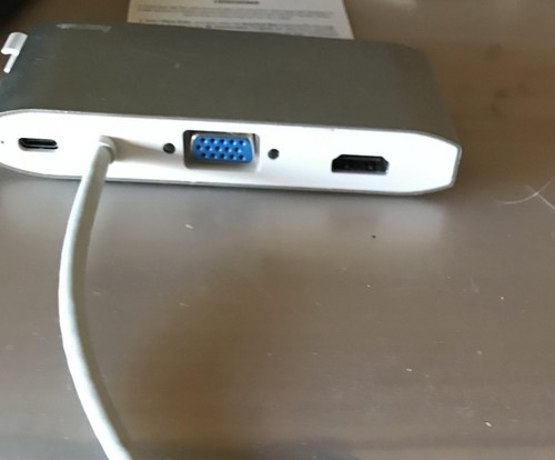 Usb adapter 3x - usb-c, 8-in-1