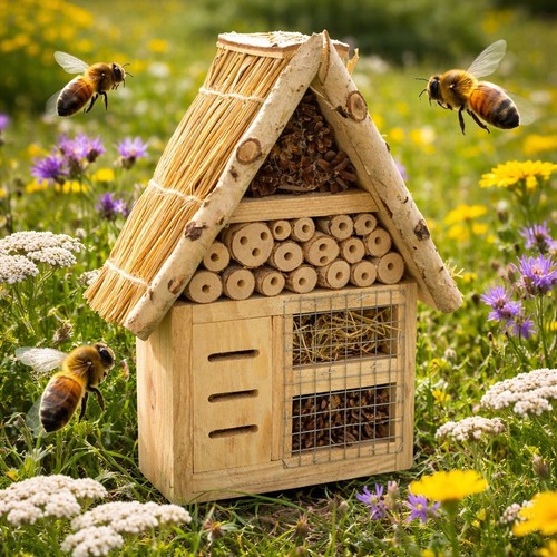 Bienenhaus insektenhotel - bienenhaus,