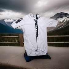 Profi Rarsport Trikot Bioracer Fahrrad Shirt s Herren Weiß