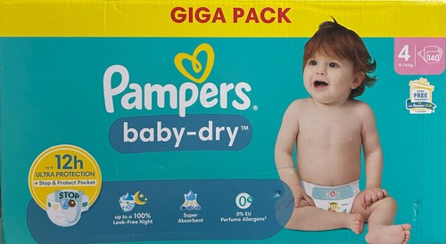 Pampers baby dry - giga, pack