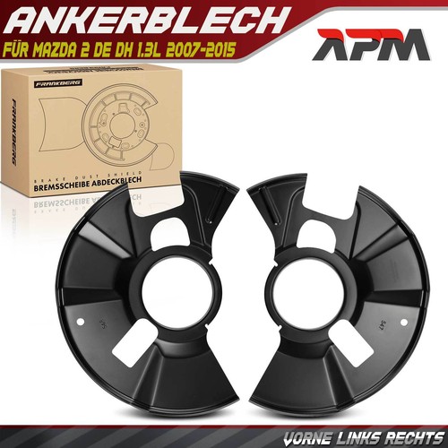 Ankerblech bremsscheibe - 2x,