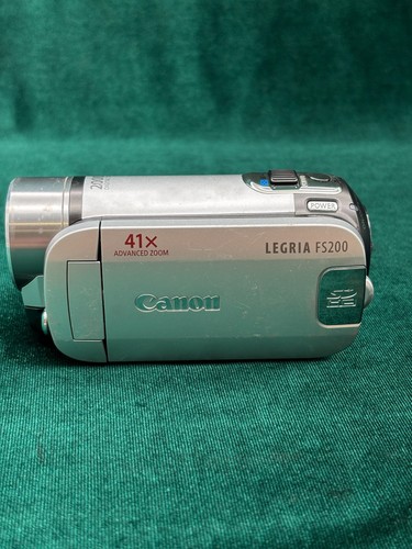 Canon legria fs200 silber - legria, sd