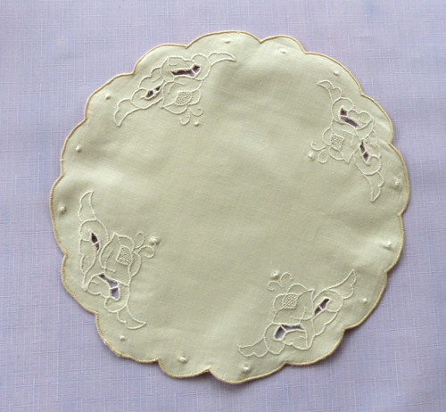 Kleine deckchen 27cm rund - 27cm,