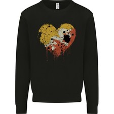 Love Bhutan Flagge Bhutan Tag Fußball Herren Sweatshirt Pullover