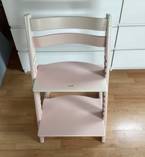 Stokke Tripp Trapp Triptrap serene pink rosa Hochstuhl Newborn fähig 4. Genera?