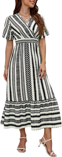 Damen sommerkleid maxikleid - damen,