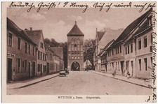 alte Ak Wittstock Dosse, Gröperstrasse, gelaufen 1918