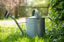 Gießkanne 10 Liter Farbe: Antik - Zink Metall Zinkkanne Verzinkt Wasserkanne