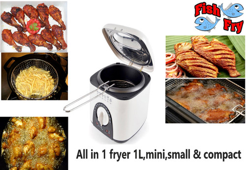 Mini friteuse korb kompakt - 1l,
