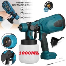Farbsprühsystem Farbsprühgerät Elektrische Spritzpistole Für Makita 18V Akku DHL
