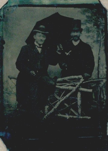 Foto daguerreotypie zwei - daguerreotypie,,