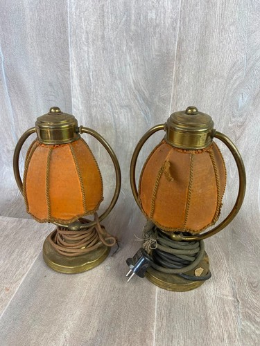 Antike nachttischlampe - 2x,