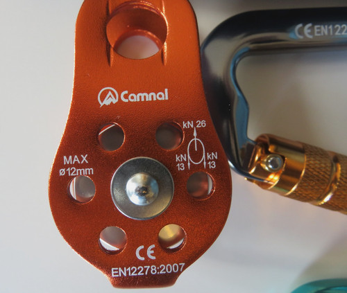 Seilrolle karabiner 3 - +,