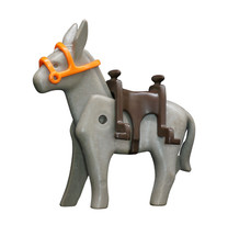 Playmobil Esel mit Sattel und